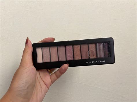 Elf Rose Gold Nude Eyeshadow Palette Beauty Personal Care Face Makeup On Carousell