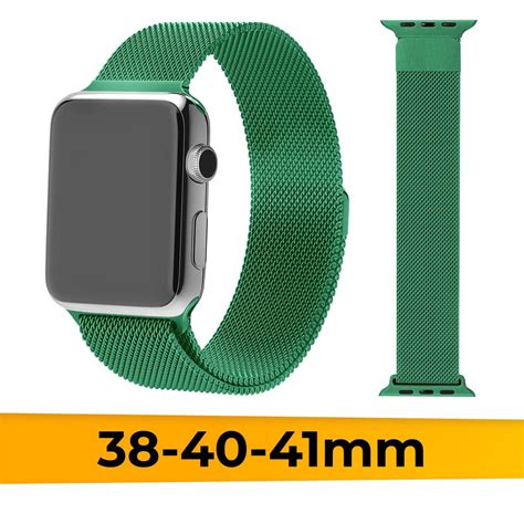 Миланский ремешок для Apple Watch 38-40-41 mm миланская петля ...