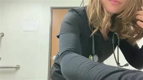 Naughty Nurse Is Back With A Completely Naked Tease Scrolller