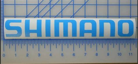 Shimano 2 Decals Stickers 5" Fishing Reel Rod Bike Stradic Stella poll ...