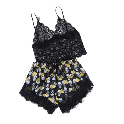 Guesslookry Babydoll Lingerie For Women New Sexy Lace Lingerie Silk Underwear Sleepwear