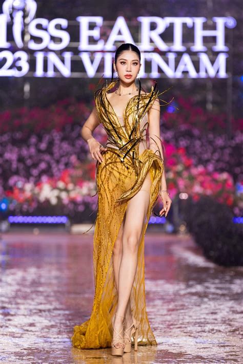Bán kết Miss Earth Thi bikini dưới thời tiết độ trang phục đầu voi của Lan Anh bỗng