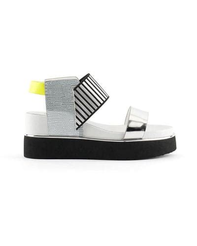 Metallic United Nude Flats For Women Lyst