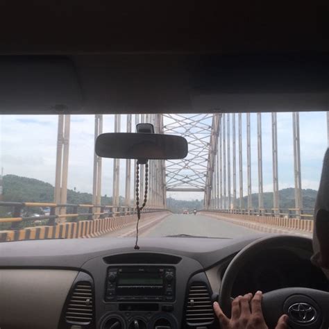 Jembatan Mahulu Mahakam Ulu Jalan Cipto Mangun Kusumo