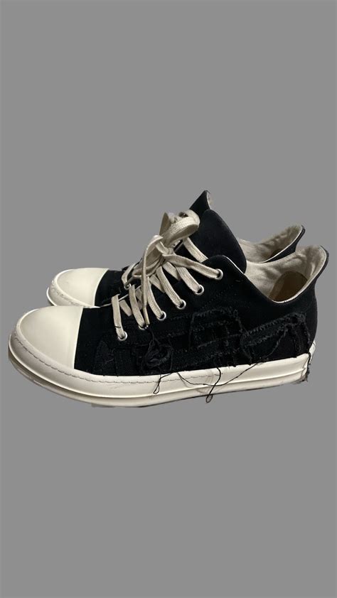 Rick owens ramones low top slashed: 14 000 грн. - Кеды Сумы на Olx