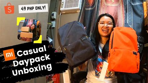 Xiaomi Mi Casual Daypack / Backpack 10L Unboxing + Review (Black ...