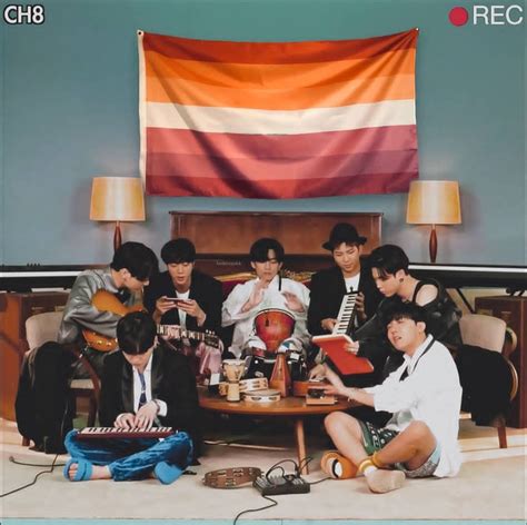 LESBIAN BTS Pride Edits