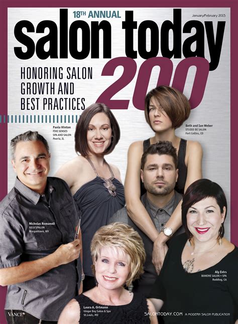 18th Annual Salon Today 200: Portraits of Success in Salon and Spa