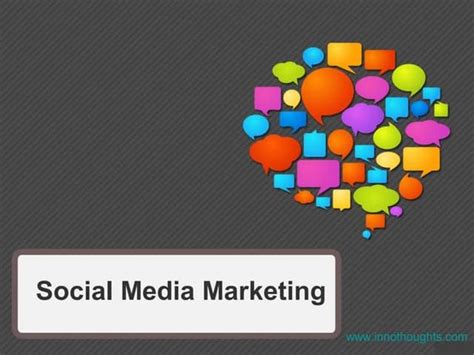 Social Media Marketing Ppt Ppt