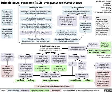 irritable bowel syndrome ibs pathogenesis  clinical findings