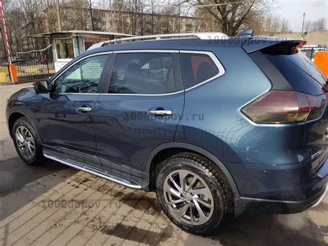Пороги подножки на Nissan X-Trail T32 2014-н.в. - купить в Москве по ...