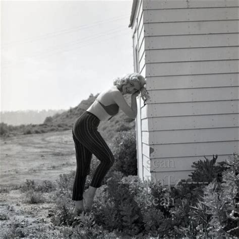 1950s Ron Vogel Negative Sexy Blonde Pinup Girl Terry Loomis Cheesecake V200833 EBay