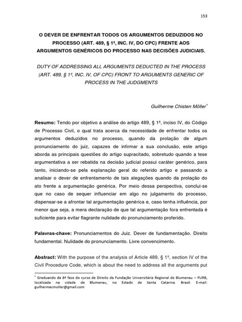 Combater Com Argumentos Contestar - Dever de Enfrentar Argumentos no CPC | PDF | Sentença (jurídico ...
