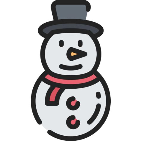 Snowman Juicy Fish Soft Fill Icon