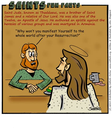 St Jude Thaddaeus Saints And Angels Catholic Online