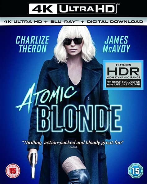 Atomic Blonde K UHD Blu Ray Amazon Co Uk DVD Blu Ray