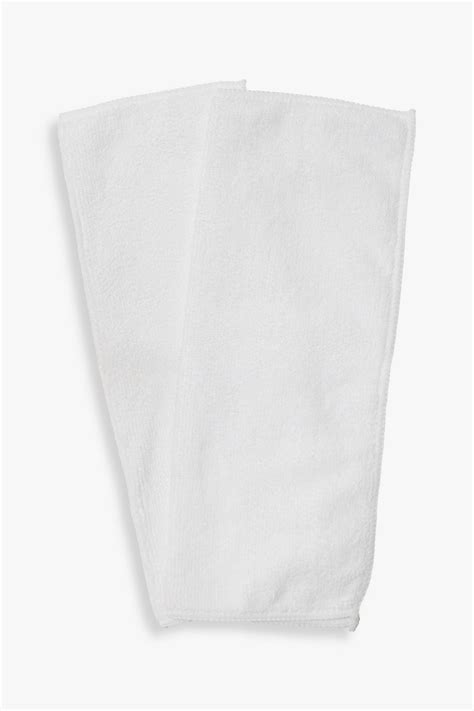 2 Pack Microfibre Double Sided Face Cloths