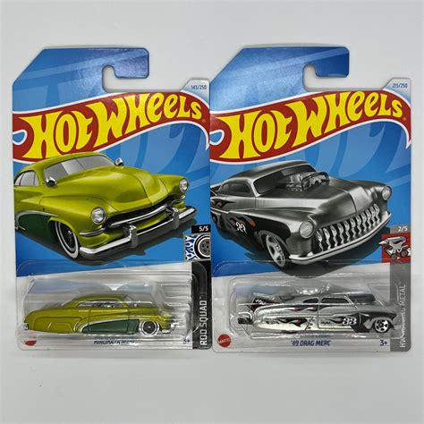Hot Wheels In Hirohata Merc Drag Merc Rod Squad Rolling Metal Etsy