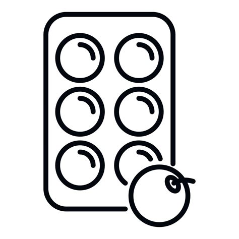 New Cough Drops Icon Outline Vector Medical Drop 17326127 Vector Art