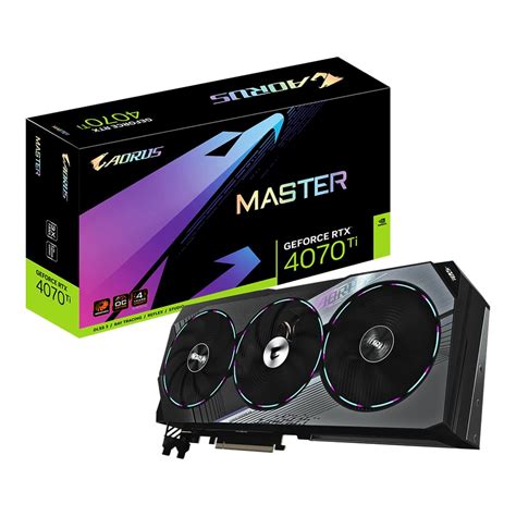 Vga การ์ดแสดงผล Gigabyte Aorus Geforce Rtx 4070 Ti Master 12g 12gb