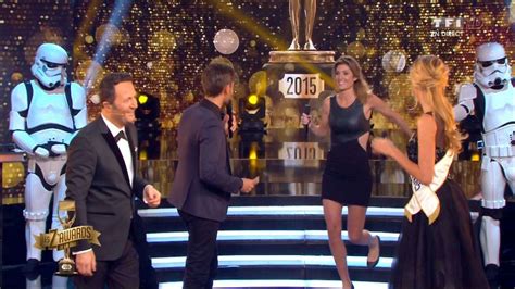 Naked Caroline Ithurbide In Les Z Awards