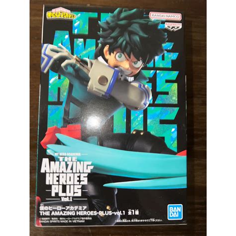 日版 景品 我的英雄學院 Amazing Heros Plus Vol1 綠谷出久 蝦皮購物