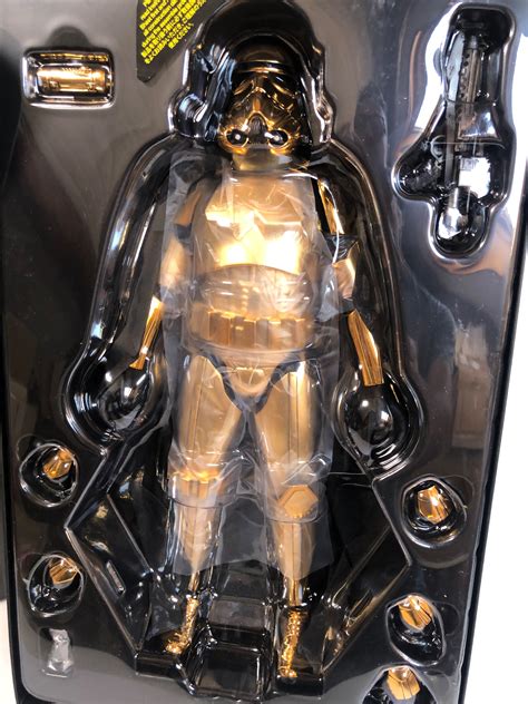 Stormtrooper Gold Chrome Version Hot Toys Mms Fabuleuse Caverne