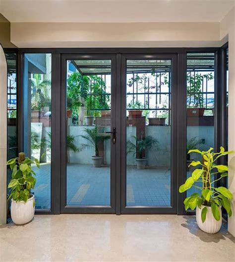 Swing Exterior French UPVC Glass Door At Rs 700 Sq Ft In Deoghar ID