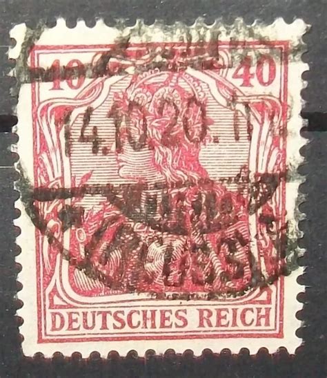 N15T STAMP DEUTSCHES REICH GERMANIA CANCELED CHECKED Aus EUR 0 68