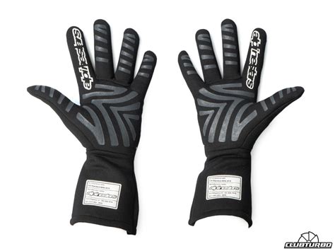 Перчатки для автоспорта Alpinestars TECH-1 START v2 (M, черный, белый ...