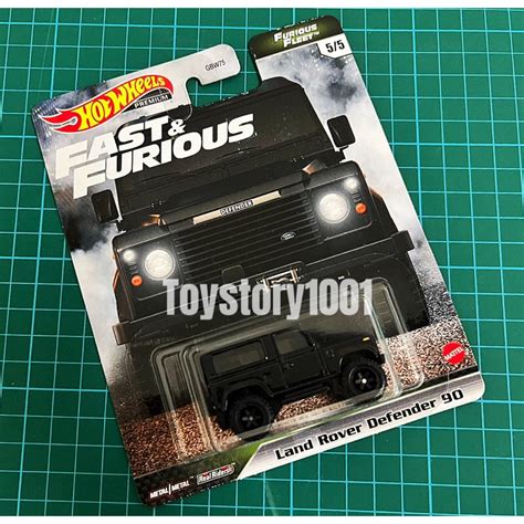 Hot Wheels Fast Furious Land Rover Defender Black Colour Furious Fleet Shopee Malaysia