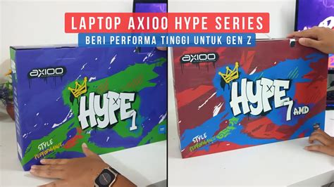 Laptop Axioo Hype Series Beri Performa Tinggi Untuk Gen Z YouTube