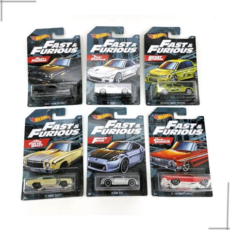 Hot Wheels Velozes E Furiosos Kit Carrinhos Mattel Submarino