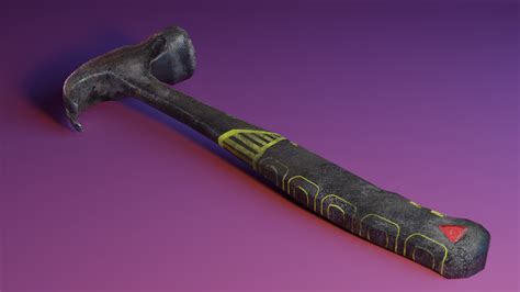 Old Hammer 3d Model Turbosquid 2158035