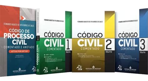 Kit Código Civil Comentado 3 Vols Novo Cpc Comentado 2023 4