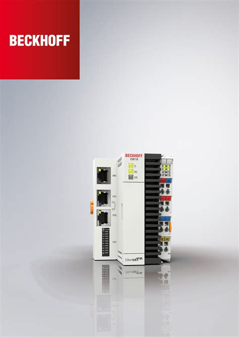 CX8110 Embedded-PC mit EtherCAT-Slave-Schnittstelle