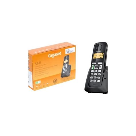 Siemens Gigaset A220 Black – Upcom