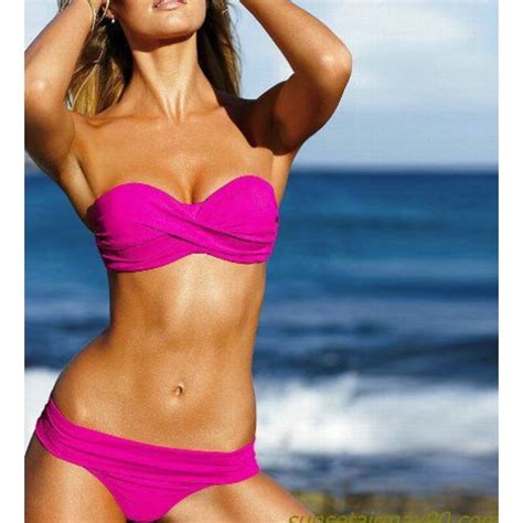 Victoria S Secret Swim Victorias Secret The Knockout Bikini Fuchsia Poshmark