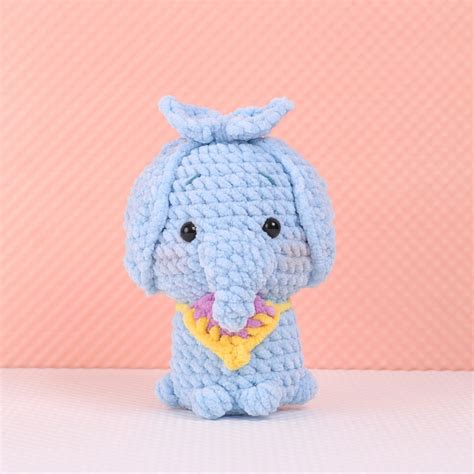 Twistie The Elephant Crochet Pattern Boldle