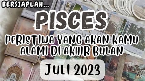 Pisces Bersiaplah Peristiwa Yang Akan Kamu Alami Di Akhir Bulan