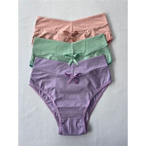 Kit Calcinhas Cinta Cintura Alta Aperta Culote Reduz Medidas Adulto Feminina Lingerie Feminina