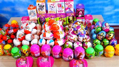 КИНДЕРЫ и СВИТ БОКС ч.1 КОТЯТА ПУШИСТИКИ фея МОНСТР ХАЙ винкс ПРИНЦЕССЫ ...