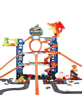 Pista Armable Hot Wheels City Ultimate Garage