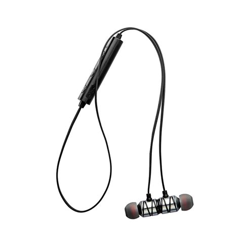 Bluetooth Earphone Headset Headphone Hanging Neck Music Magnetic Long