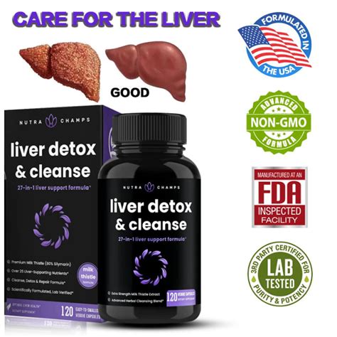 Liver Cleanse Detox Repair Premium Liver Health Formula Liver