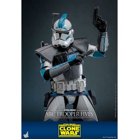 Hot Toys Star Wars Clone Trooper Five The Clone Wars Figurine