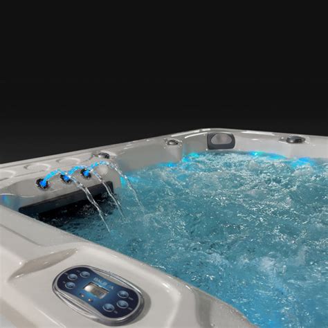 Aqualife By Strong Spas Scenic Person Jet Lounger Hot Tub Spa With Bluetooth Stereo