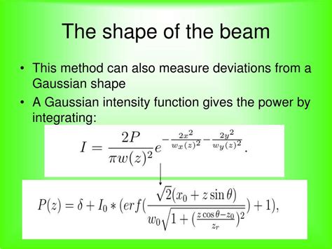 Ppt Optical Trapping Of Atoms Characterization And Optimization