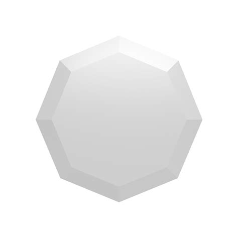 Forme Géométrique 3d Rendre Illustration 9312406 Png
