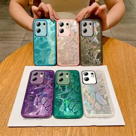 Casing Infinix Smart Hot I X X X B Soft Shinning Feather Camera Lens Protective